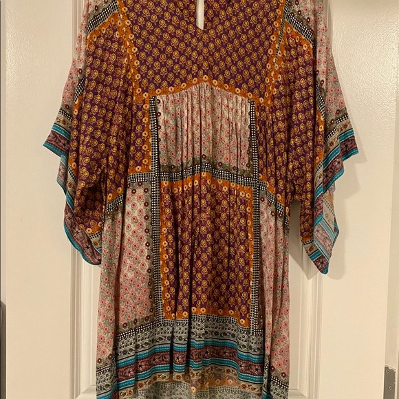 Zara Flowy Print Dress - Picture 1 of 3